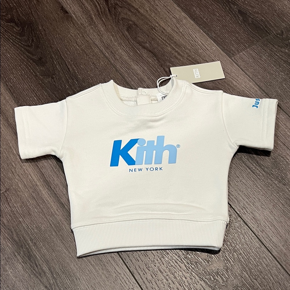 Kith Kids sweater with Blue Logo